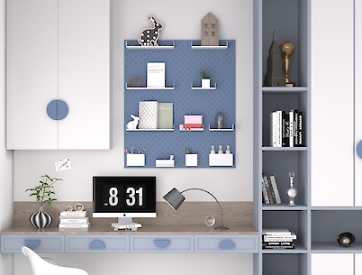 Металлическая настенная панель-органайзер Пегборд 800х800мм, графит