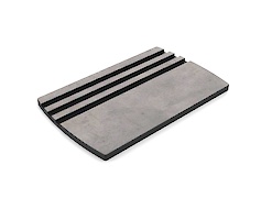 Комплект набір обробних дощок з підставкою для нарізання продуктів,  Бетон Чикаго світло сірий