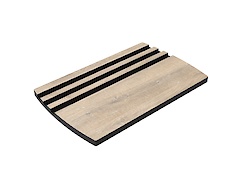 Комплект набор разделочных досок с подставкой для нарезки продуктов,3 шт, Дуб Уайт-Ривер бежевый