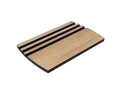 Комплект набір обробних дощок з підставкою для нарізання продуктів,  Дуб Небраска натуральний