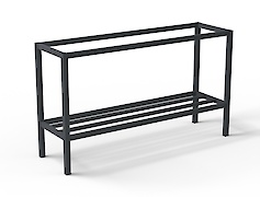 Разборной каркас для мангала 1200 мм, графит