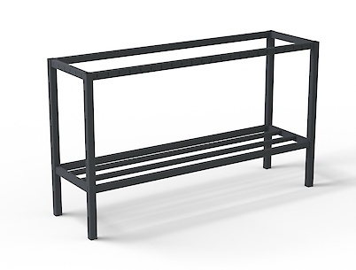 Разборной каркас для мангала 1200 мм, графит