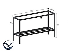 Разборной каркас для мангала 1200 мм, графит