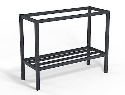 Разборной каркас для мангала 900 мм, графит