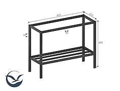 Розбірний каркас для мангалу 1200 мм, графіт