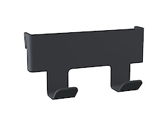 Двойной крючок для мангалу, графит