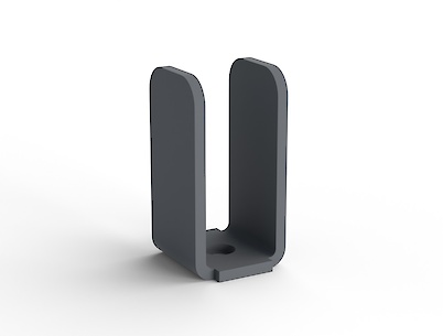 Крепление для мангала, графит