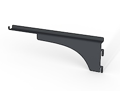 Кронштейн для мангалу левый+правый, графит