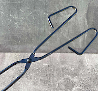 Щипцы для мангала, барбекю из нержавеющей стали 55см