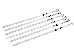 Шампур для мангалу, набір на 6 шт.