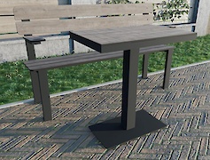 Вулична опора  VT-17, графіт