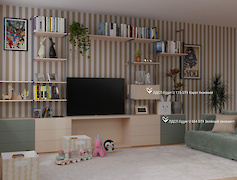 меблі з ДСП Egger 18 мм U 115 ST9 Карат бежевий