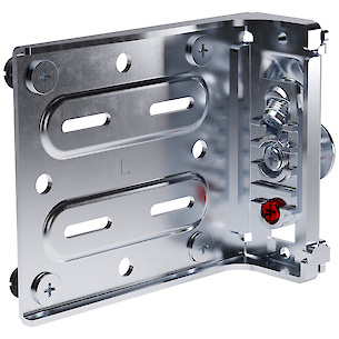 Подвес мебельный регулируемый Italiana Ferramenta Libra H11 под запрессовку для планки левый