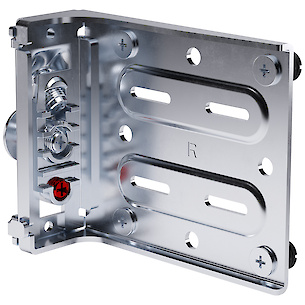 Подвес мебельный регулируемый Italiana Ferramenta Libra H11 под запрессовку для планки, правый