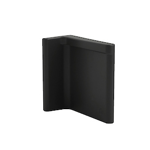 Заглушка к подвесу  Italiana Ferramenta Libra H11, антрацит, правая