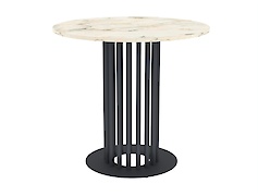 Металева (нога) для круглого столу VT-18, графіт