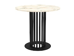 Металева (нога) для круглого столу VT-18, чорний