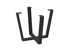 МИ Опора для круглого столу VT-9У D600, чорний