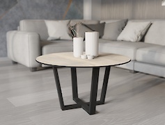 Опора для круглого столу VT-9У D600, чорний