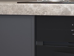 Комплект планок у корпус під вбудовану духову шафу, товщина ДСП 18 мм, графіт