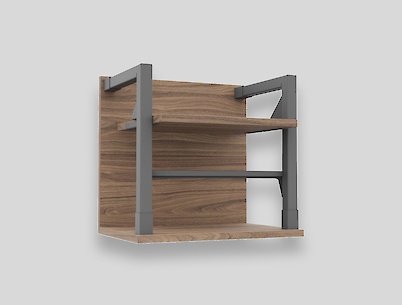 Мобильный образец гардеробной системы