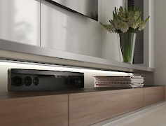 Алюминиевый профиль GLAX под LED ленту, GTV L=3 м,  накладной, алюминий