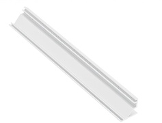 Алюмінієвий профіль GLAX під LED стрічку, GTV L=3 м, угловой накладной, білий