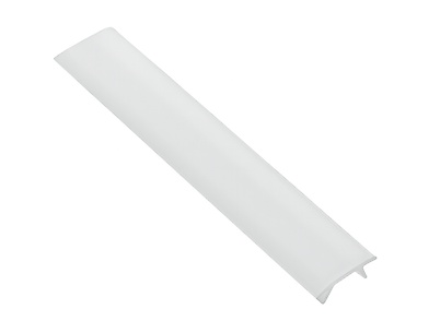 Рассеиватель света в профиль GLAX под LED ленту, GTV L=3м, молочный