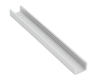 Алюминиевый профиль под LED ленту, GLAX GTV MINI L=3 м, накладной, алюминий