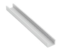 Алюмінієвий профіль під LED стрічку, GLAX GTV Mini L=3 м, накладний, алюміній