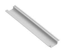 Алюмінієвий профіль врізний під LED стрічку, GLAX GTV L = 3мм, алюміній