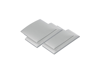 Заглушка GTV для врезного профиля  PA-GLAX-AL под LED ленту, алюминий