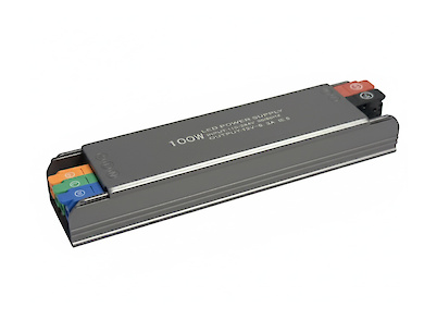 Блок питания для светодиодной ленты 100W 12V с клеммной колодкой
