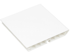 Цоколь кухонный пластиковый Scilm L=4000мм белый 