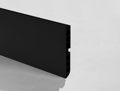 Цоколь кухонный пластиковый Scilm H=100мм L=4000мм черный