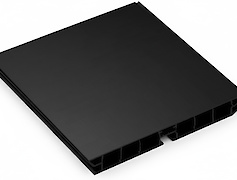 Цоколь пластиковий Scilm h=100мм L=4000мм чорний