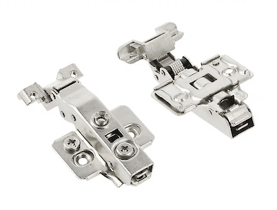 Петля GTV SilentoPro накладная с доводчиком для узкого алюминиевого профиля, h=0 (ZM-HCSLRALU09-3DBEO)