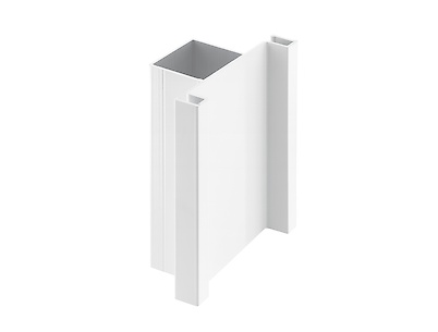 Профиль Т вертикальный двухсторонний GTV VELLO L=3000, белый