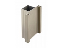 Профіль T вертикальний двосторонній GTV VELLO L=3000, шліфована сталь