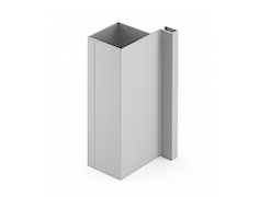 Профиль T вертикальный односторонний GTV VELLO L-3000, алюминий