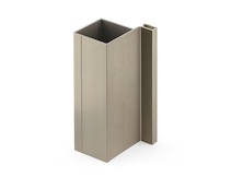 Профіль T вертикальний односторонній GTV VELLO L=3000, шліфована сталь