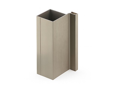 Профиль T вертикальный односторонний GTV VELLO L=3000, шлифованая сталь