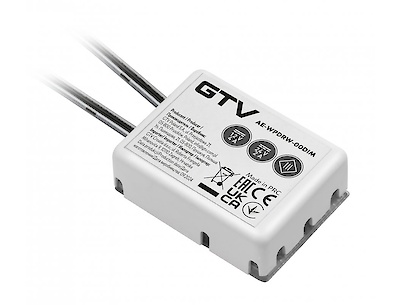 Выключатель бесконтактный под столешницу дымированный, макс. 50 Вт, DC12В, IP20, кабель 0.5м