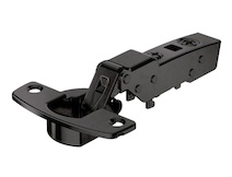 Завіса Hettich Sensys 8675, полунакладна, кут відкривання 110 °, без пружини, чорний обсідіан