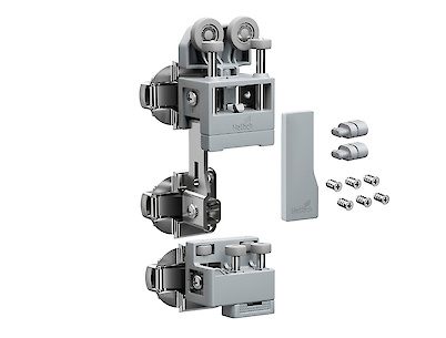 Комплект фурнітури для системи складних/розсувних дверей Hettich WingLine L 