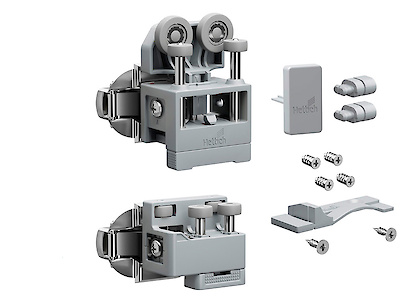Комплект фурнітури для системи складних (розсувних) дверей Hettich WingLine L 