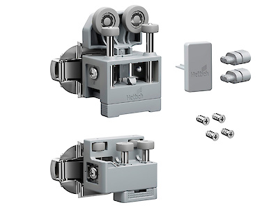 Комплект фурнітури для системи складних (розсувних) дверей Hettich WingLine L 