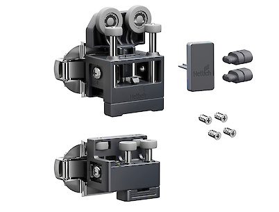 Комплект фурнітури для системи складних (розсувних) дверей Hettich WingLine L 