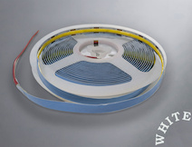 Світлодіодна стрічка (неізольована), COB 320L, 12W/м, 8мм, білий (6000 K)