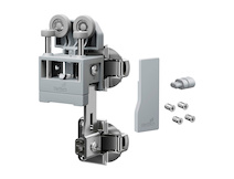Комплект для системы складных/раздвижных дверей Hettich WingLine L light без нижней направляющей, правый, 12кг, без функции самозакрывания